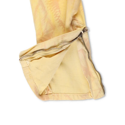 BALMAIN Womens Skinny Jeans Cotton Blend Yellow Back To Front Size 40 RRP 650 — View 9