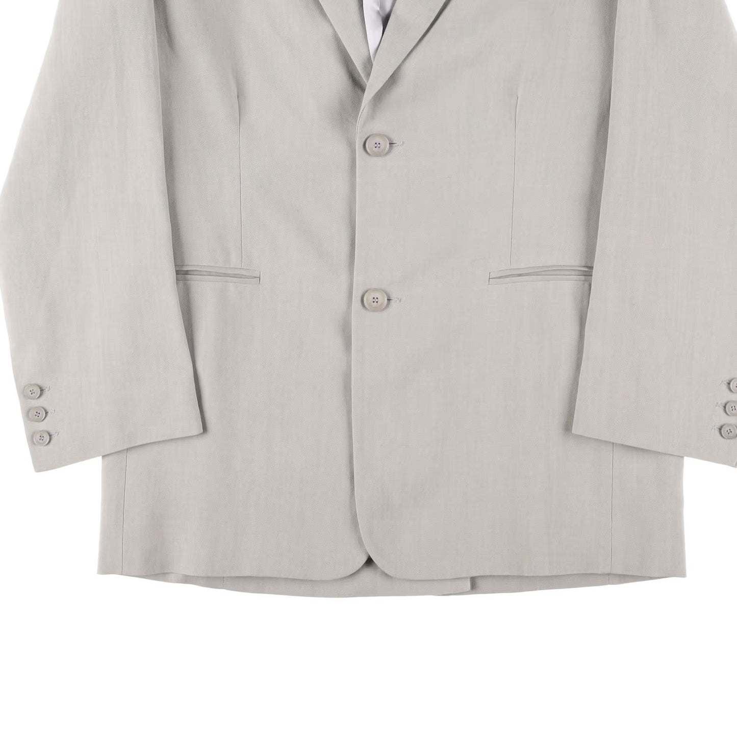 FRANKIE SHOP Womens Aiden Single Breasted Blazer Linen Sage Size S RRP 350 — View 7