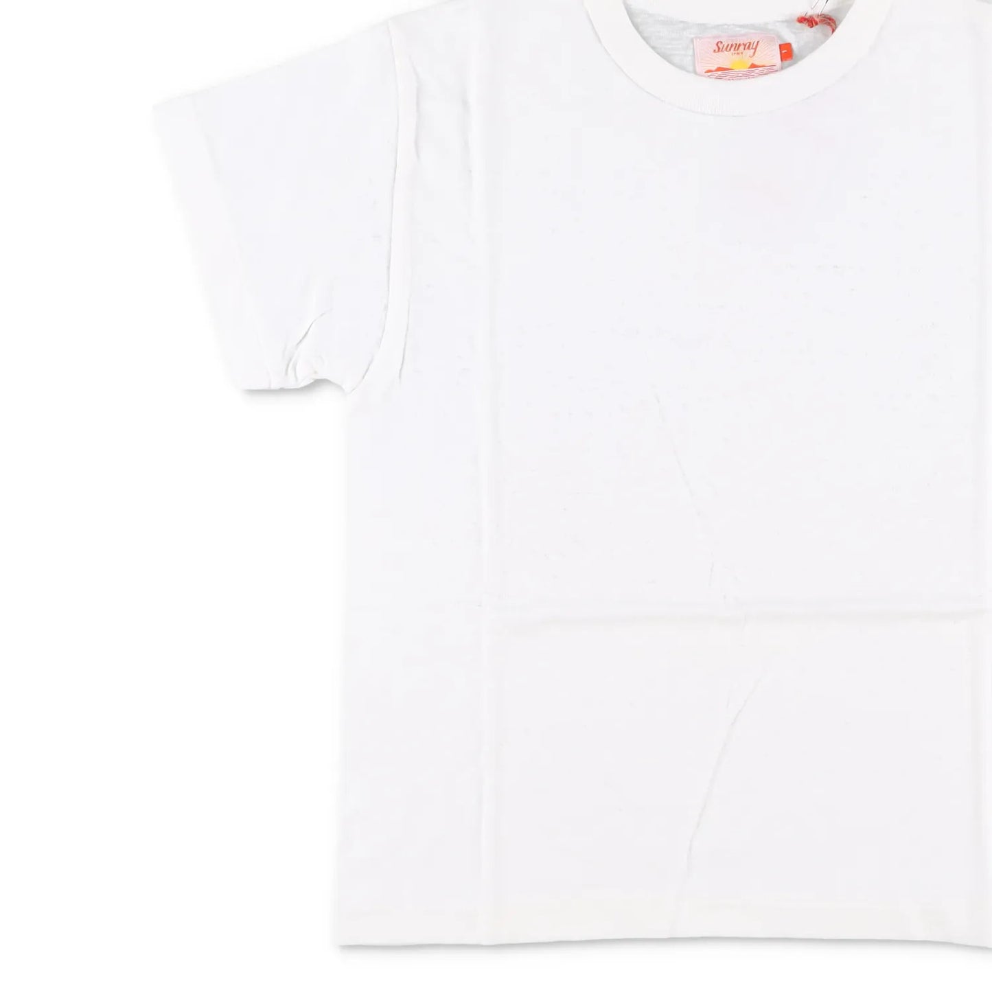 SUNRAY Womens T-Shirt White Crew Neck Short Sleeve Cotton Size 1 RRP 65 — View 3