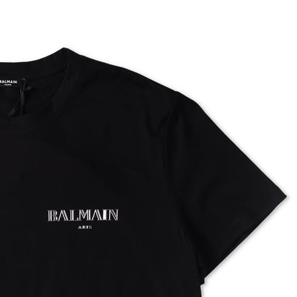 BALMAIN Mens Silver Vintage T-Shirt Classic Fit Crew Neck Short Sleeve XL RRP375 — View 5