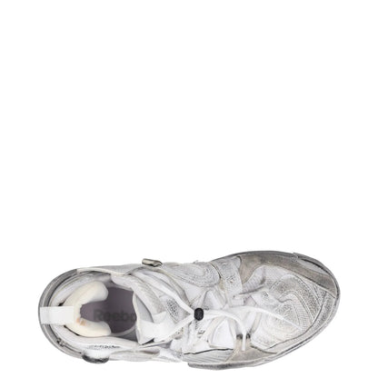 REEBOK X VETEMENTS Womens Trainers White Leather Low Top Lace Up UK 5 RRP 300 — View 7