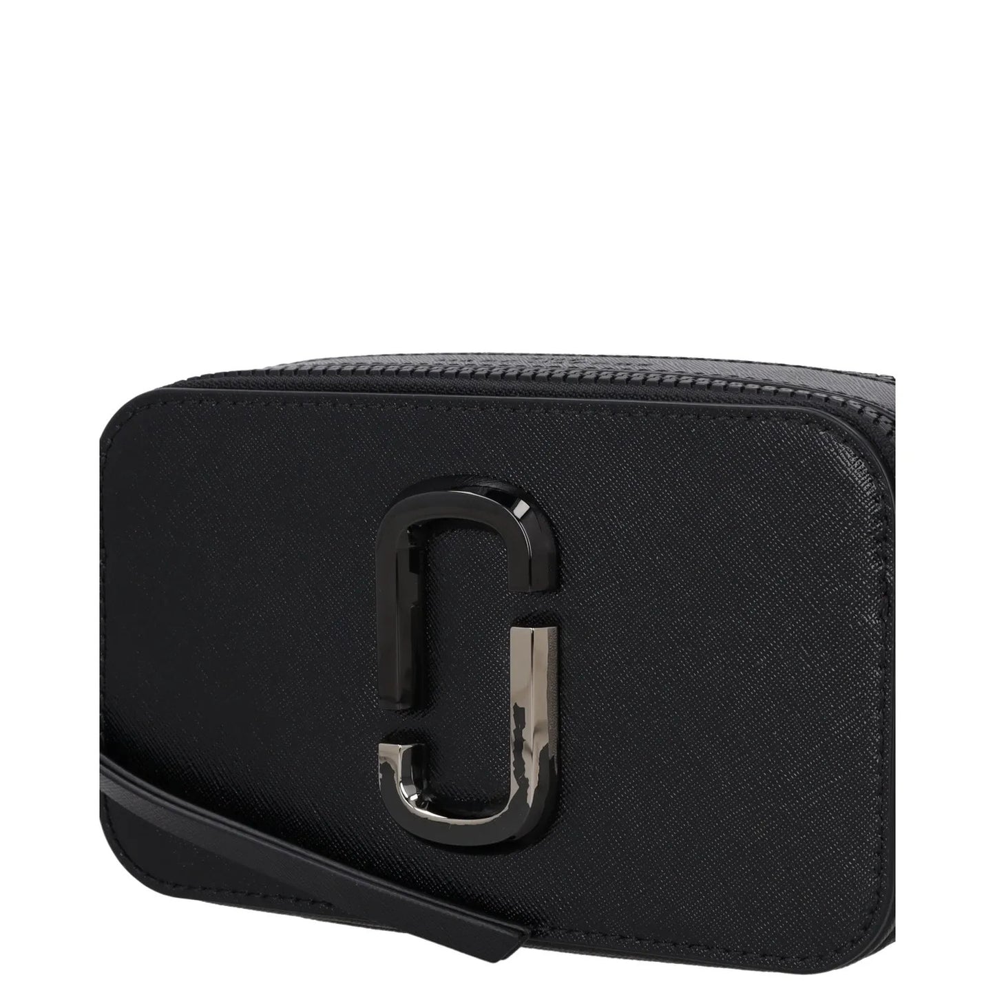 MARC JACOBS Womens Crossbody Handbag Black Leather Zip Closure M RRP 350 — View 8