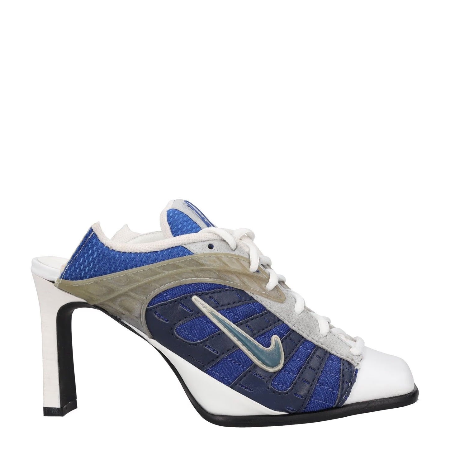 ANCUTA SARCA Womens Stiletto Mule Trainer White Blue Synthetic UK 5 RRP 750