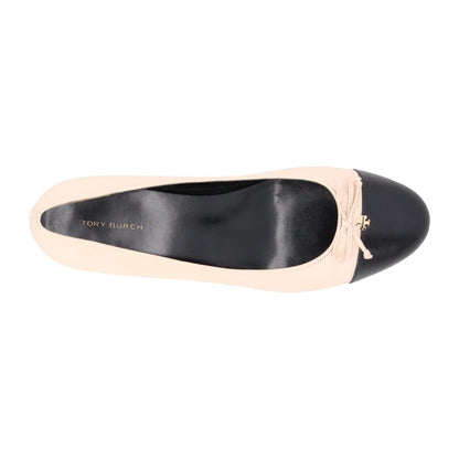 TORY BURCH Womens Bow Mid Block Heel Pink Leather On Shoes US 10 RRP 310 — View 7