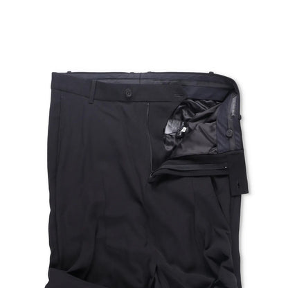 BALENCIAGA Womens Godet Skirt Maxi Asymmetric Twill Black Size 38 RRP 2450 — View 6