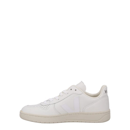 VEJA Womens V-10 Trainers Extra White Leather Low Tops Lace Up UK 2 RRP 140 — View 4