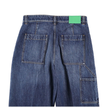 BOTTEGA VENETA Womens Jeans Straight High Waist Ankle Length Denim 40 RRP 860 — View 10