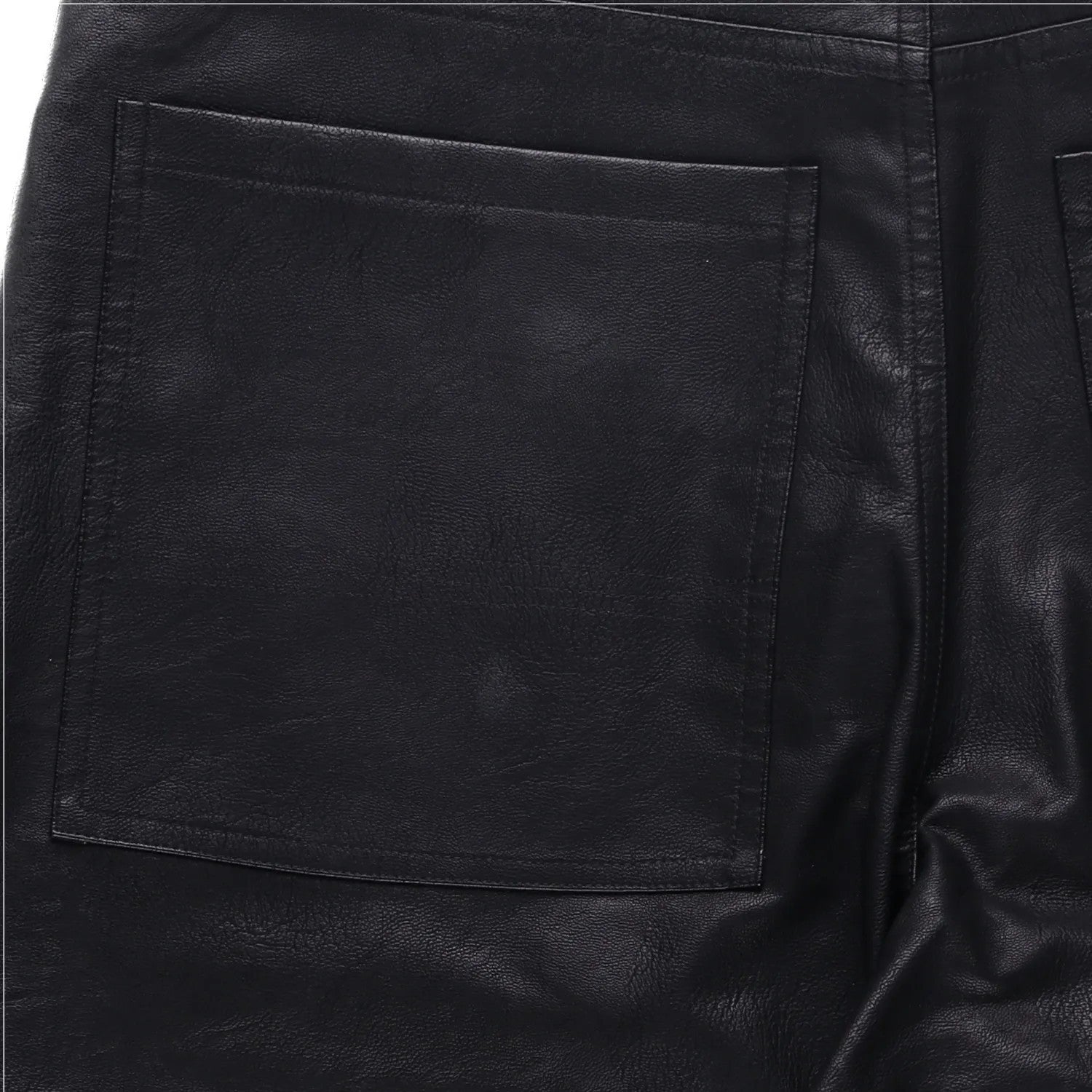 ENTIRE STUDIOS Mens Wet Pants Faux Leather Black 5 Pocket Zip Size S RRP 175.3 — View 17