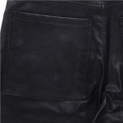 ENTIRE STUDIOS Mens Wet Pants Faux Leather Black 5 Pocket Zip Size S RRP 175.3 — View 17