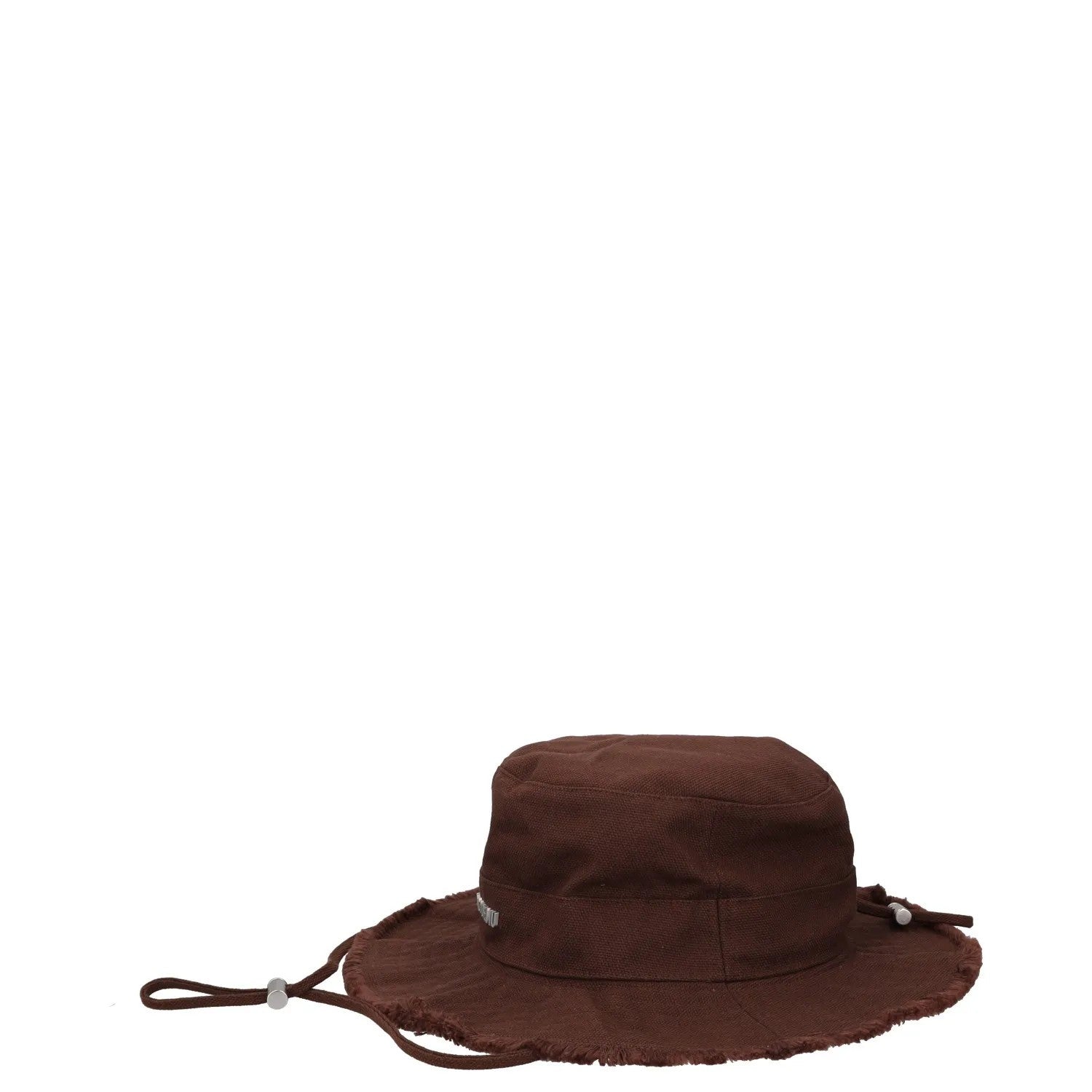 JACQUEMUS Womens Le Bob Artichaut Bucket Hat Brown Strap Size 58 RRP 130.6 — View 3