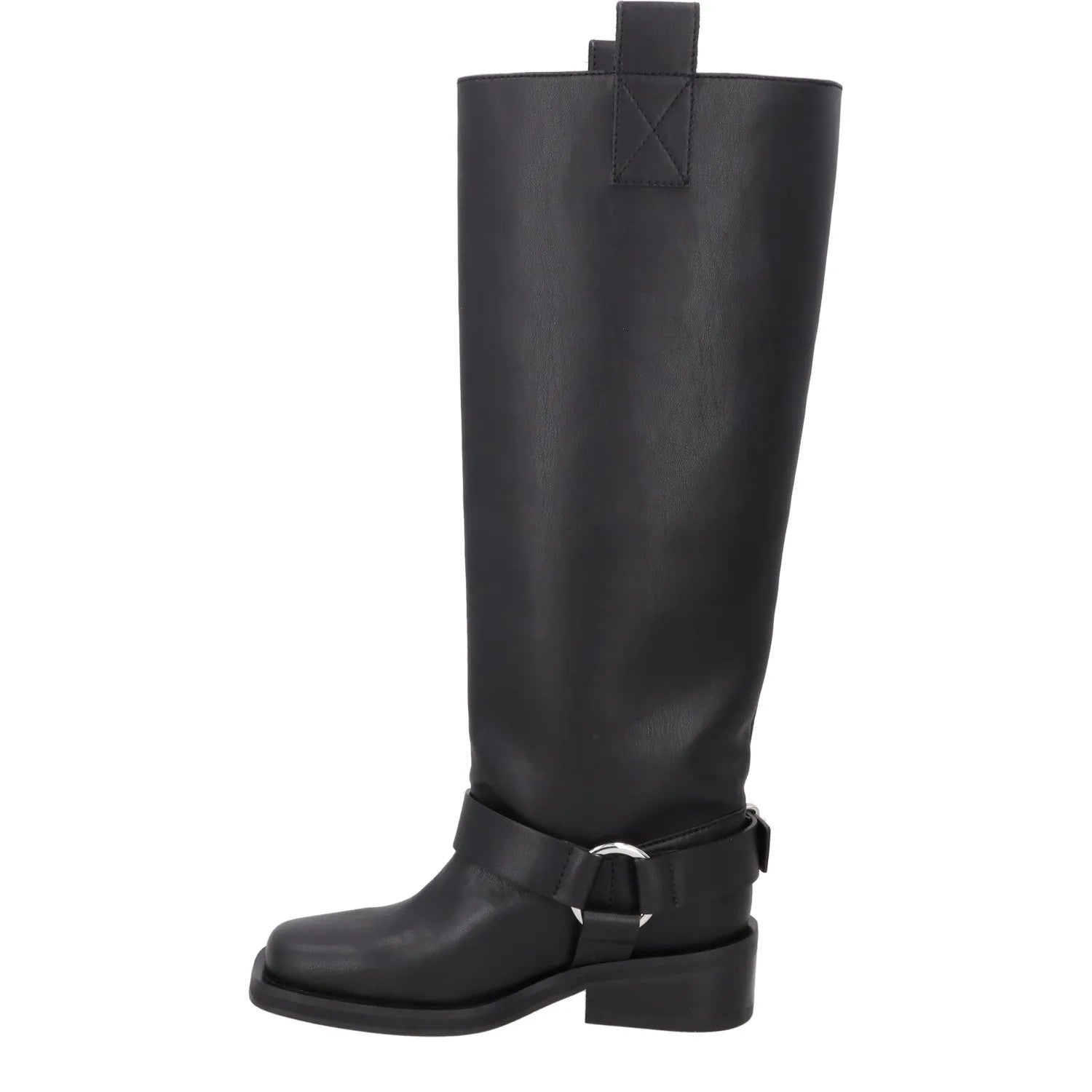 GANNI Womens Tubular High Black Knee High Bootie Synthetic Casual UK 3 RRP 725 — View 4