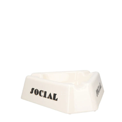 SELETTI X Diesel Social Smoker Ashtray White Glossy Porcelain OS RRP 130 — View 5