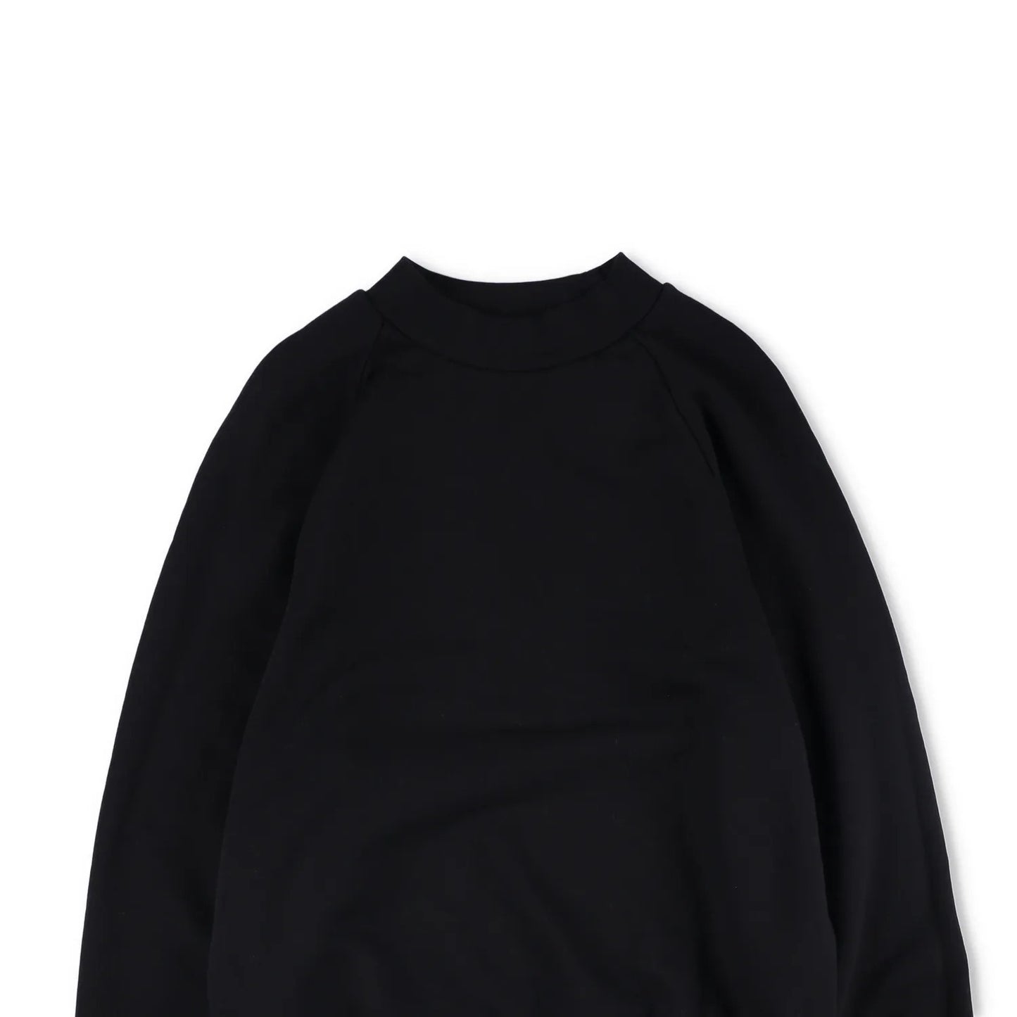LES TIEN Mens Sweatshirt Crew Neck Cotton Pullover Black Long Sleeve M RRP 260 — View 2