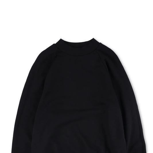 LES TIEN Mens Sweatshirt Crew Neck Cotton Pullover Black Long Sleeve M RRP 260 — View 2