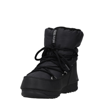 MOONBOOT Womens Ankle Snow Boots Black Synthetic Flat Lace Up UK 3.5 RRP 150 — View 3