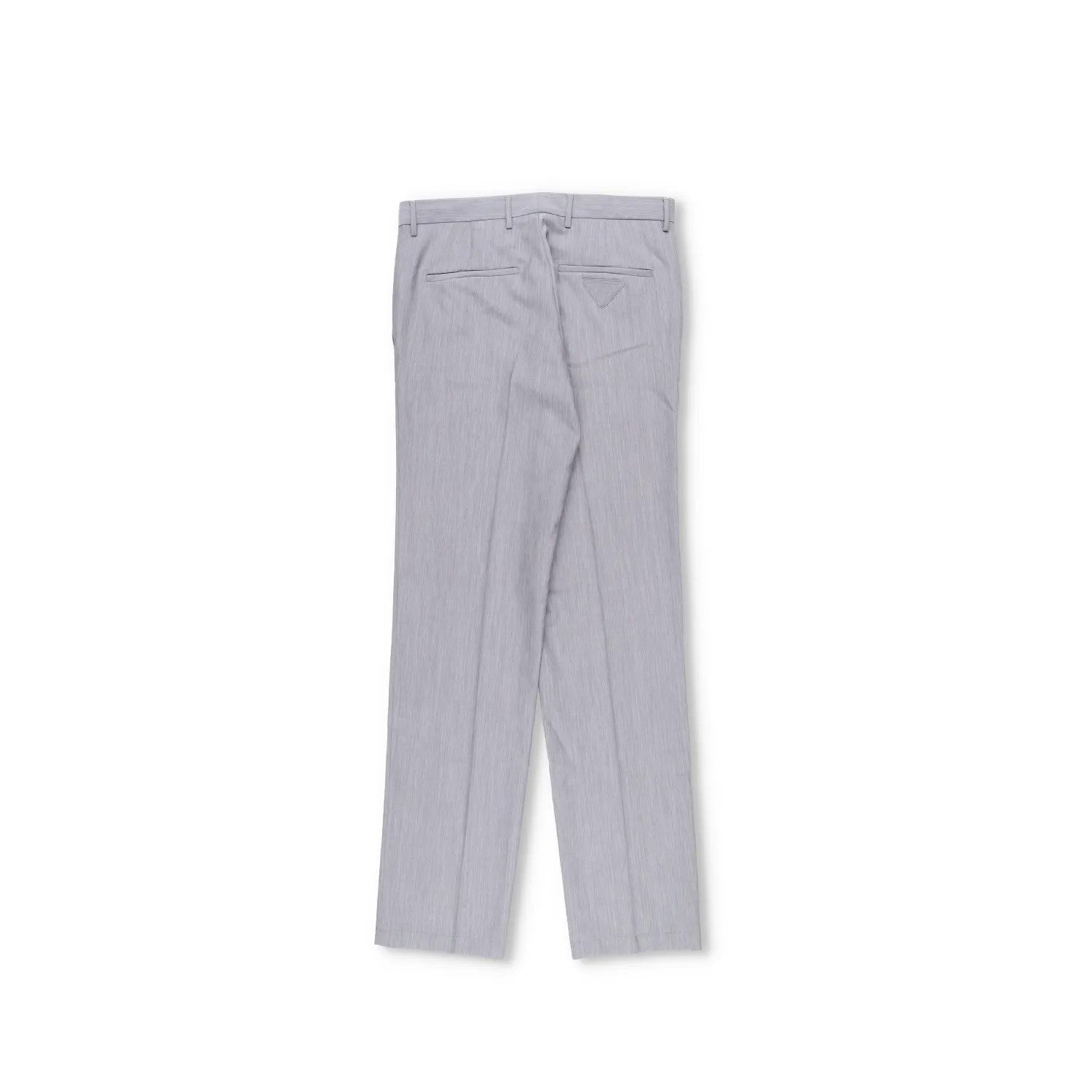 PRADA Mens Mohair Seta Suit Tailored Trousers Grey Dress Pants Size 46 RRP 1532 — View 8