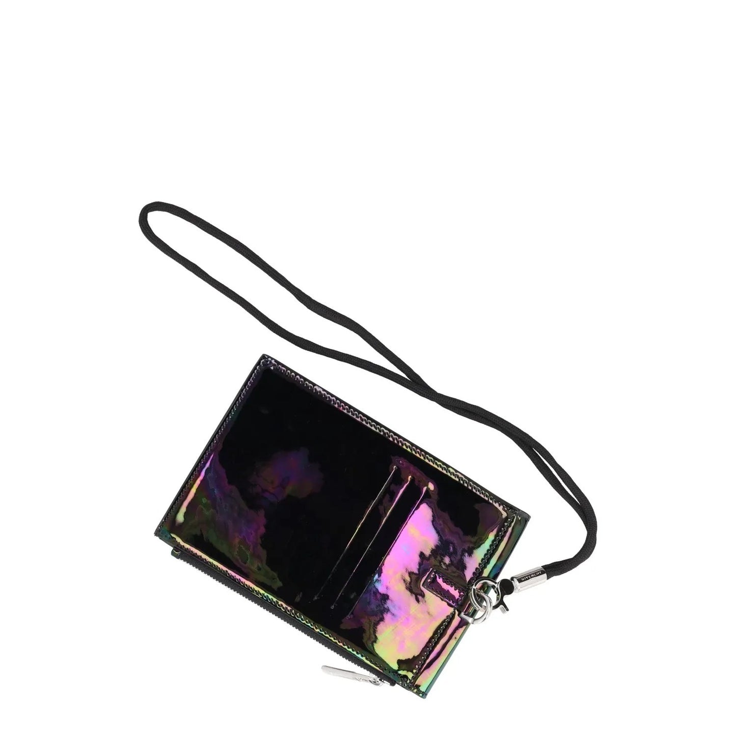 GIVENCHY Womens Purple Leather Wallet with Logo Accent One Size RRP 670 — View 3