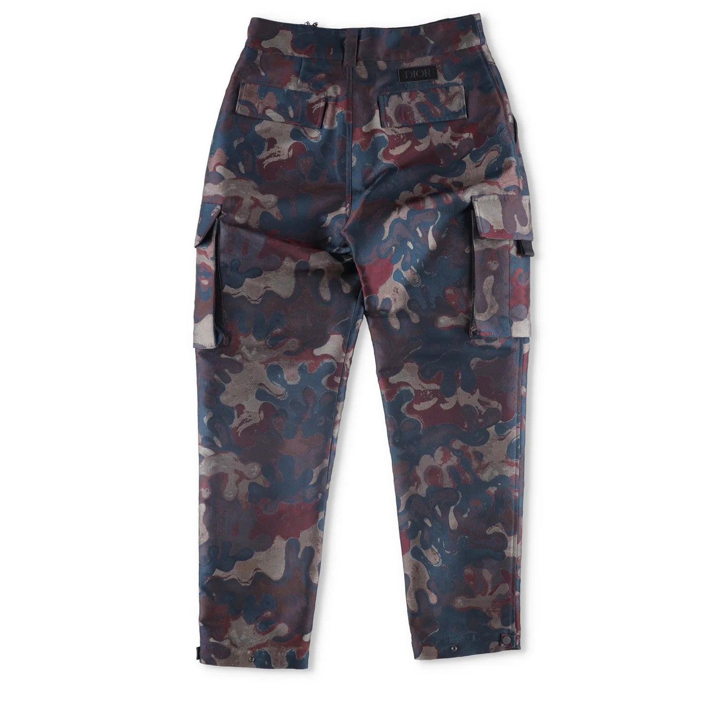 DIOR HOMME Mens Cargo Trousers Polyester Camo Cargo Pants Size EU 46 RRP 950 — View 7