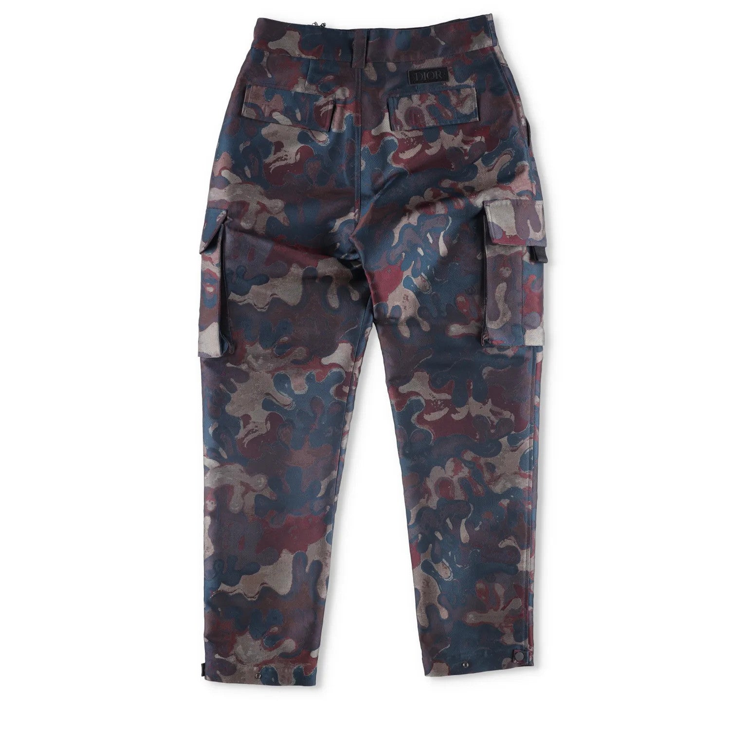 DIOR HOMME Mens Cargo Trousers Polyester Camo Cargo Pants Size EU 46 RRP 950 — View 7