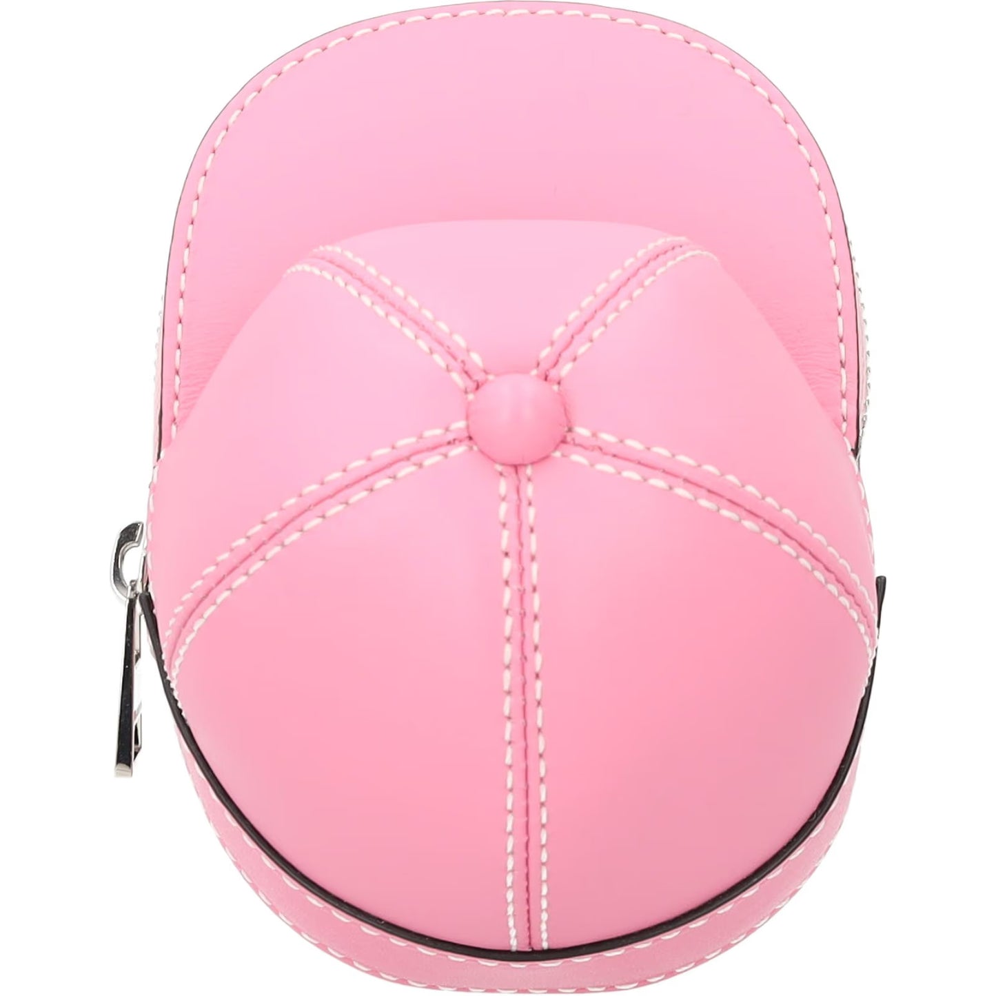 J.W. ANDERSON Womens Nano Cap Crossbody Bag Leather Baby Pink Size S RRP 295