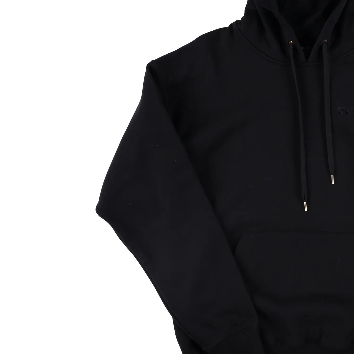 VERSACE Mens Sweatshirt Brushed Sweat Fabric Versace Embroidery Black S RRP 885 — View 4