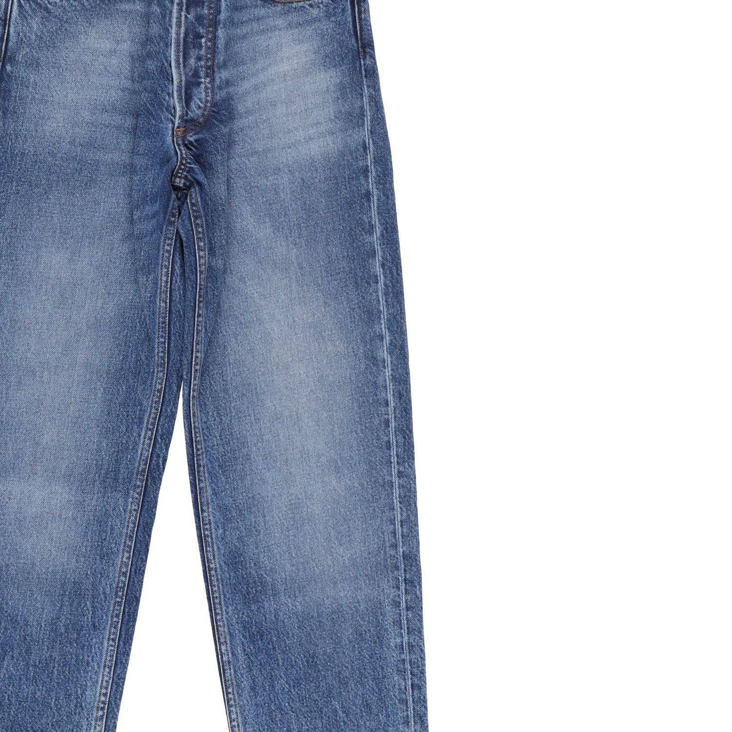 J.W.Anderson Womens Cropped Straight Leg Jeans Blue Denim Size 24 RRP 415 — View 7