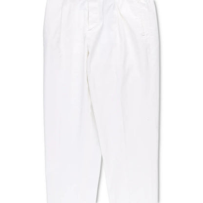 KITON Mens Trousers Cotton Blend Dress Pants White Slash Pockets Size 36 RRP 800 — View 3
