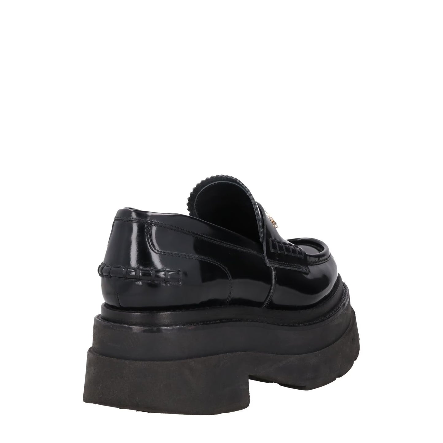 ALEXANDER WANG Womens Carter Platform Loafer Leather Black EU 36.5 RRP 575 — View 6