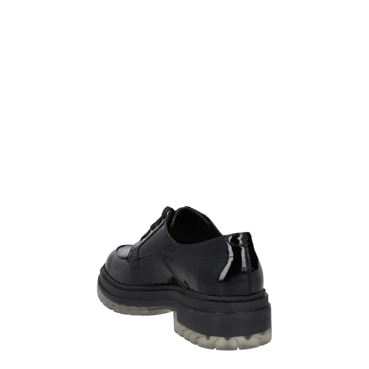 HAVVA MUSTAFA Womens Shoes Flat Round Toe Black Leather Lace Up UK 5 RRP 300 — View 5
