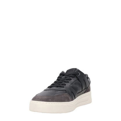 HUGO BOSS Mens Baltimore Sneakers Low Top Lace Up Black White Sole EU36.5 RRP214 — View 3