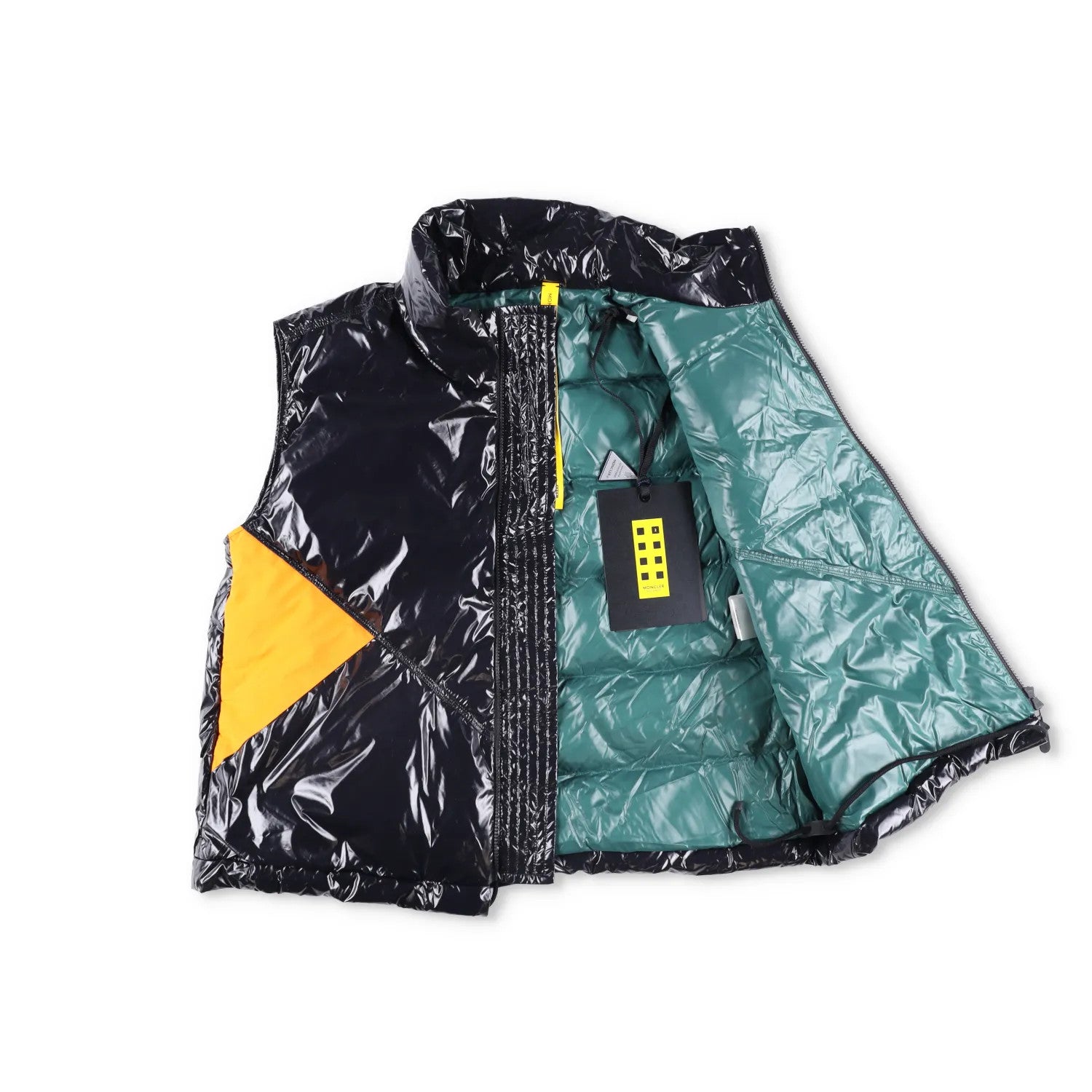 MONCLER GENIUS X Alicia Keys Mens Chelsea Vest Waistcoat Gillet Black 1 RRP 931 — View 6