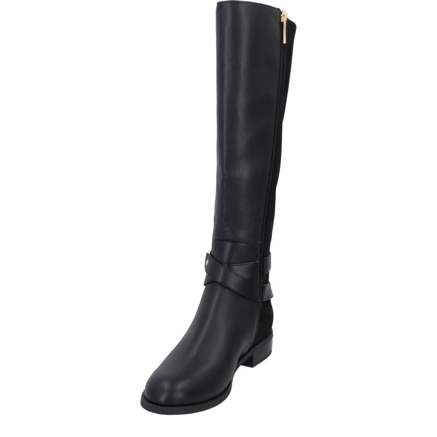 MICHAEL KORS Womens Rory Boots Black Comfort Zip Flat Heel Size UK 4 RRP 345 — View 3