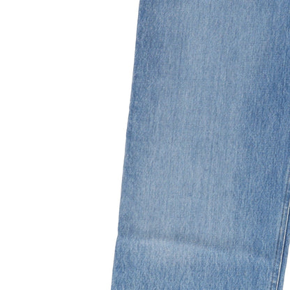 AARON ESH Mens Puddle Jean Blue Wash Flared Relaxed Fit High Rise Size 36 RRP403 — View 6