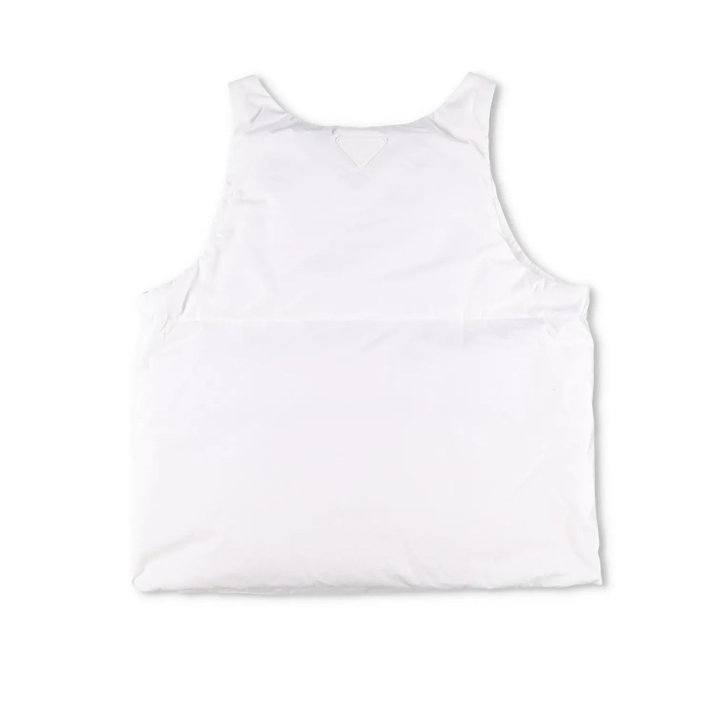 PRADA Mens Tela Cotton Vest White Waistcoat Gillet Sleeveless Size L RRP 1200 — View 9