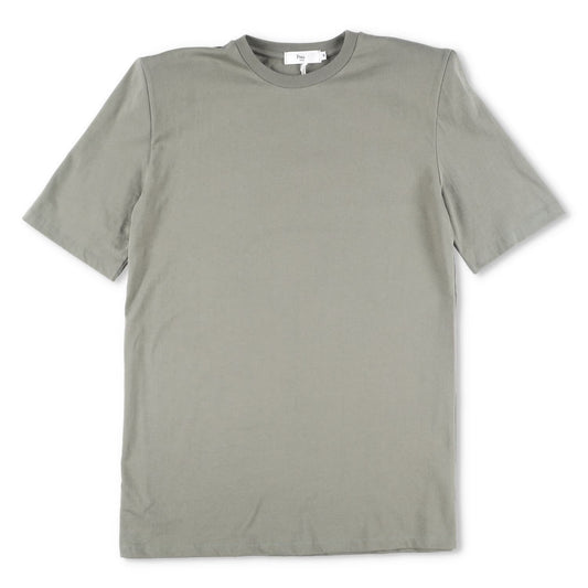 FRANKIE SHOP Mens T-Shirt Grey Crew Neck Short Sleeve Cotton Size M RRP 125