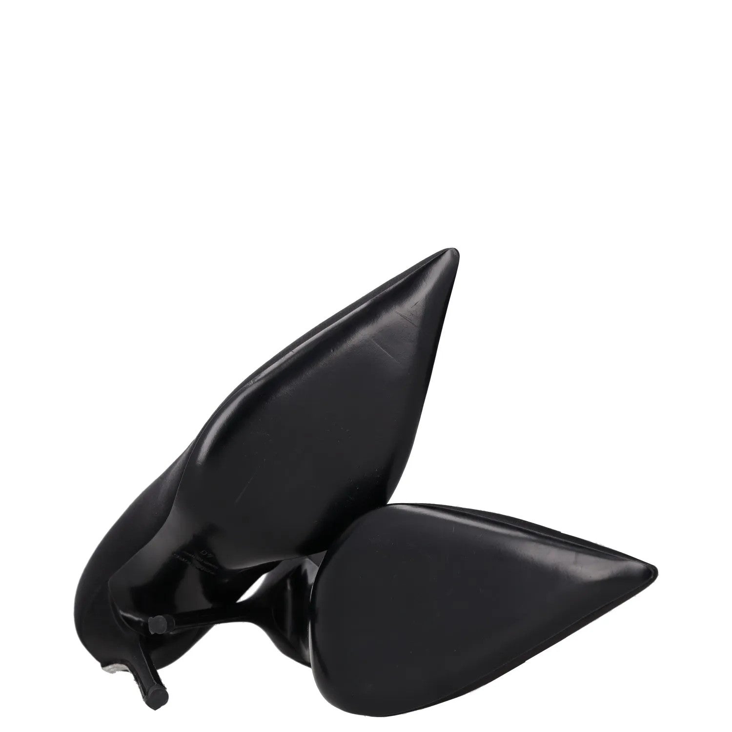 TOM FORD Womens Court Heels Black Stiletto Embellished Synthetic UK7 RRP 650 — View 8