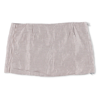 ACNE STUDIOS Womens Irella Short Skirt Checked Multicoloured Mid Waist 42 RRP245 — View 10