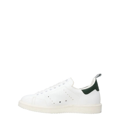GOLDEN GOOSE Mens Starter Bio Sneakers White Low Top Lace Up Size UK 6.5 RRP 515 — View 5