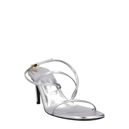 KHAITE Women Khaite Loop 75 Strappy High Heel Sandal White UK 7 RRP 744 — View 2