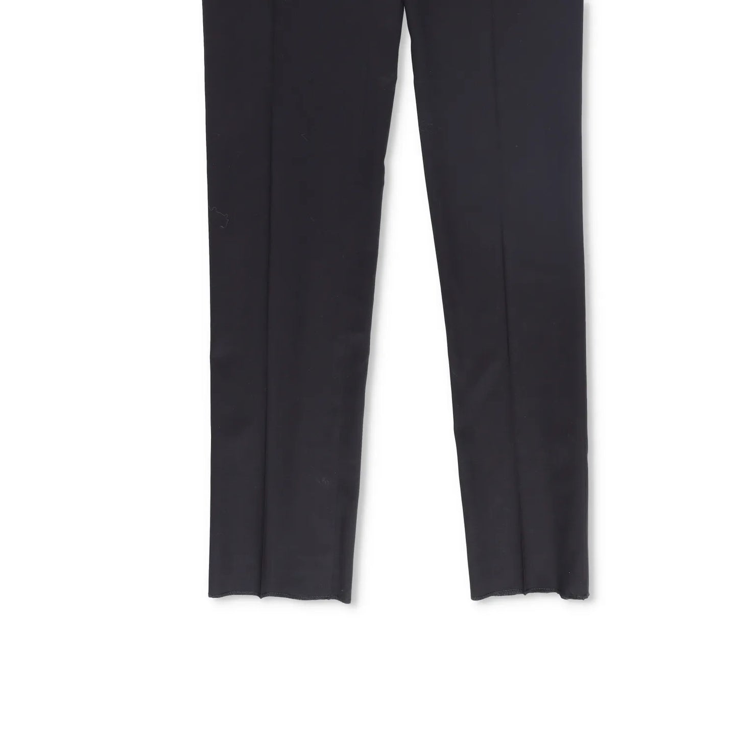 CANALI Mens Pleated Dress Trousers Wool Black Regular Fit Size 8 R RRP 300 — View 4