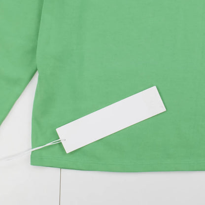 SSENSE WORKS Mens Green Cotton Long Sleeve Crew Neck T-Shirt Size XS RRP 150 — View 5