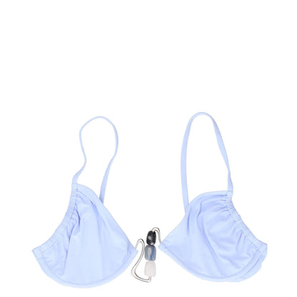 CHRISTOPHER ESBER Womens Nebular Bikini Top Beaded Blue Spaghetti UK12 RRP 150 — View 2