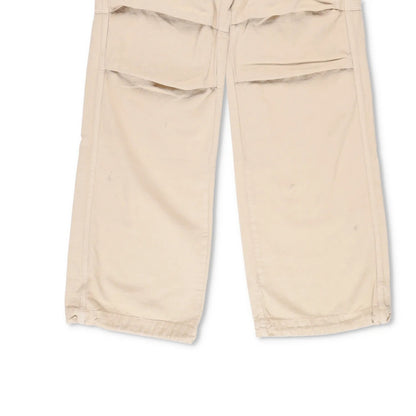 COPERNI Womens Canvas Wide Leg Cargo Pants Relaxed Fit Neutrals 34 RRP 810 — View 4