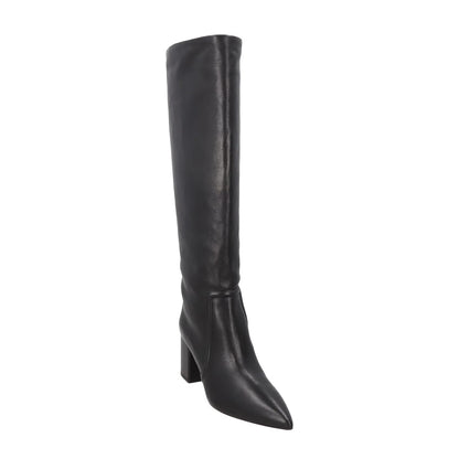 PARIS TEXAS Womens Anja 70mm High Block Heel Knee High Black EU 35.5 RRP 680 — View 2