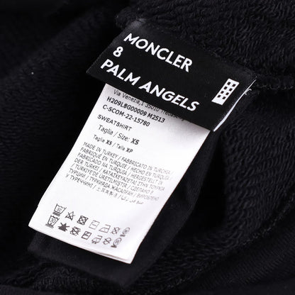 MONCLER GENIUS X Palm Angels Womens Bear Flames Sweatshirt Black XS RRP 565 — View 8