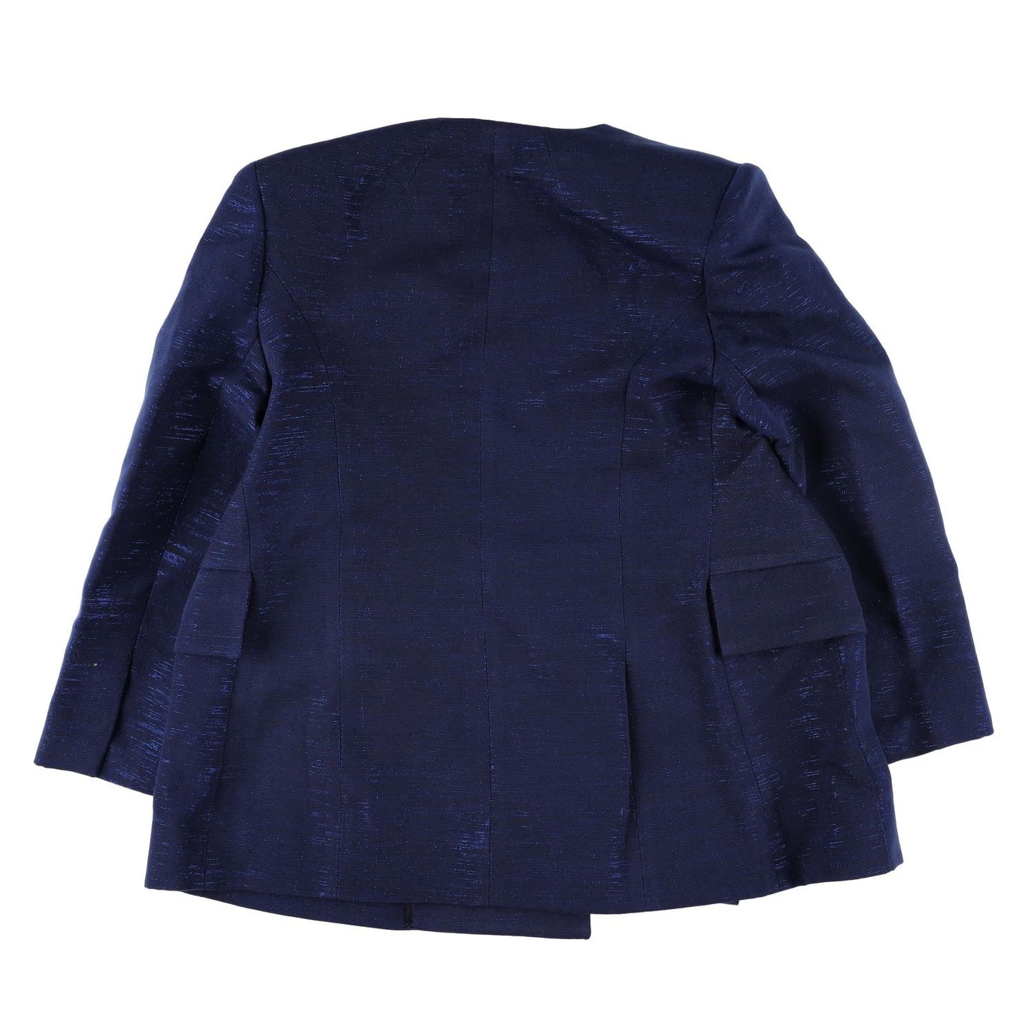 Papa Oppong Womens Shika Petiole Kente Blazer Jacket Blue Size M RRP 2065 — View 8