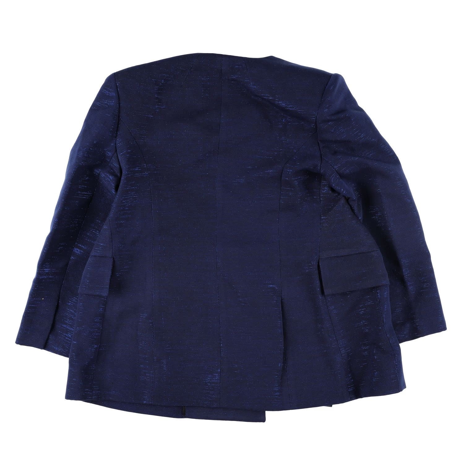 Papa Oppong Womens Shika Petiole Kente Blazer Jacket Blue Size M RRP 2065 — View 8