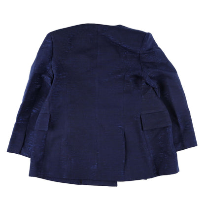 Papa Oppong Womens Shika Petiole Kente Blazer Jacket Blue Size M RRP 2065 — View 8