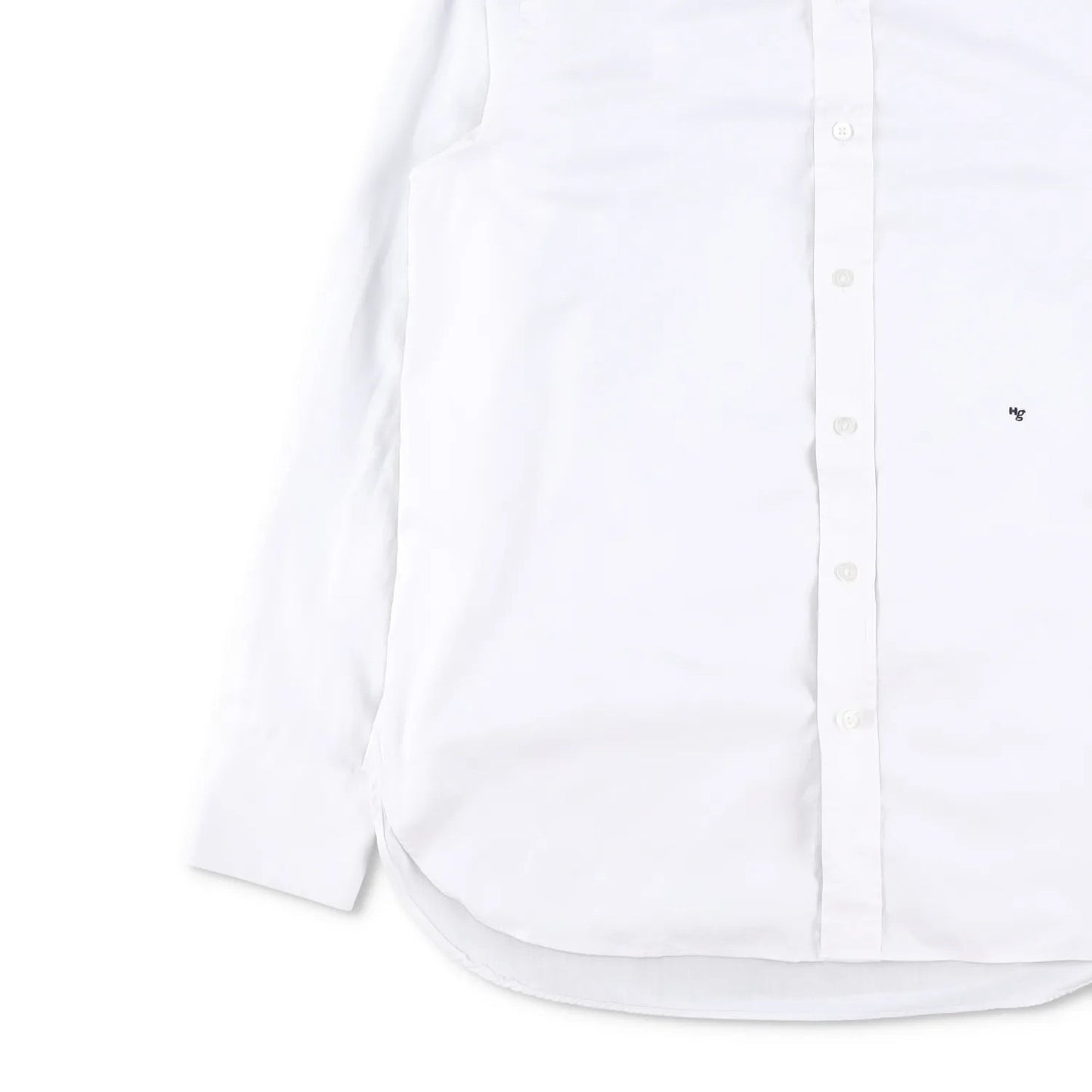 HOMMEGIRLS Womens Classic Shirt Long Sleeves Button-Up White Size M RRP 185 — View 3