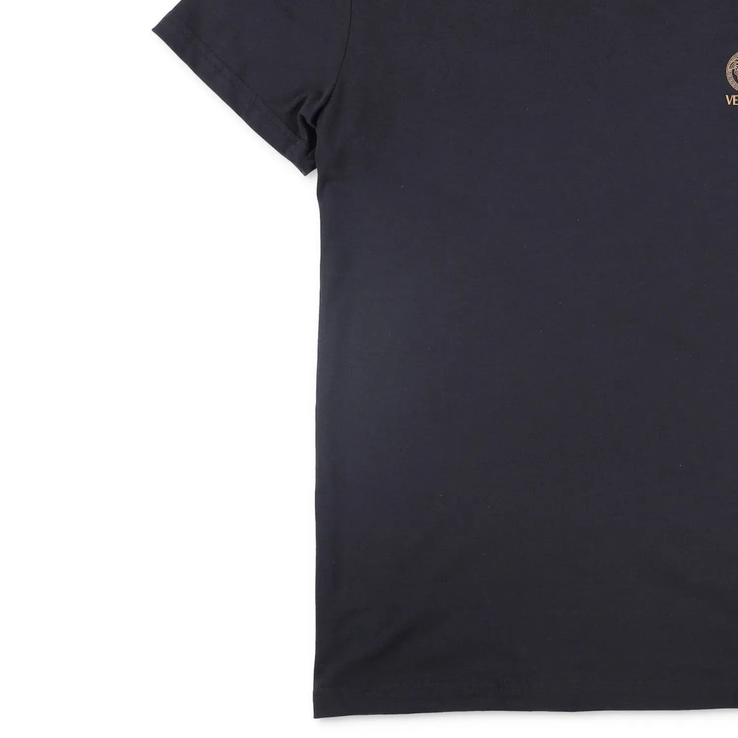 VERSACE Mens T-Shirt Bi-Pack Jersey Topeka Cotton Organic Black Size 4 RRP 145 — View 3